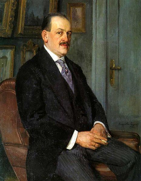 Nikolay Bogdanov-Belsky Self-Portrait. oil painting picture